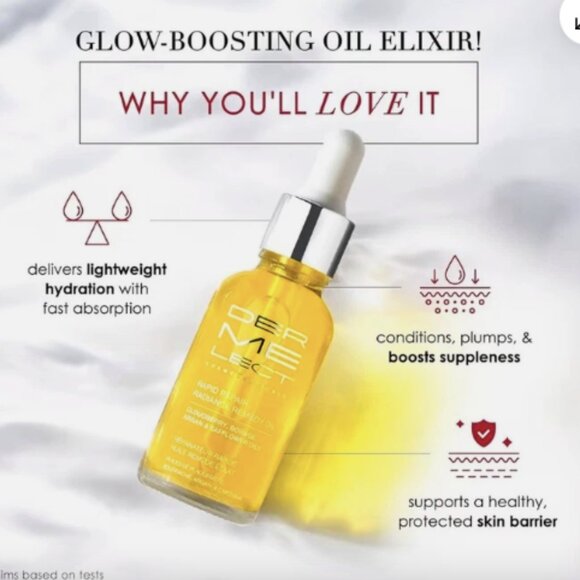 Dermelect Rapid Repair Radiance Remedy Face Oil - Picture 2 of 2